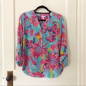 Lilly Pulitzer Silk Top